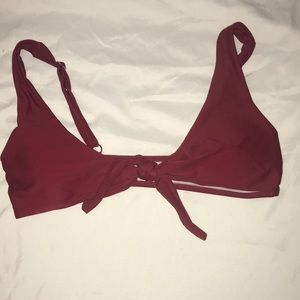 Zaful tie in front bathing suit